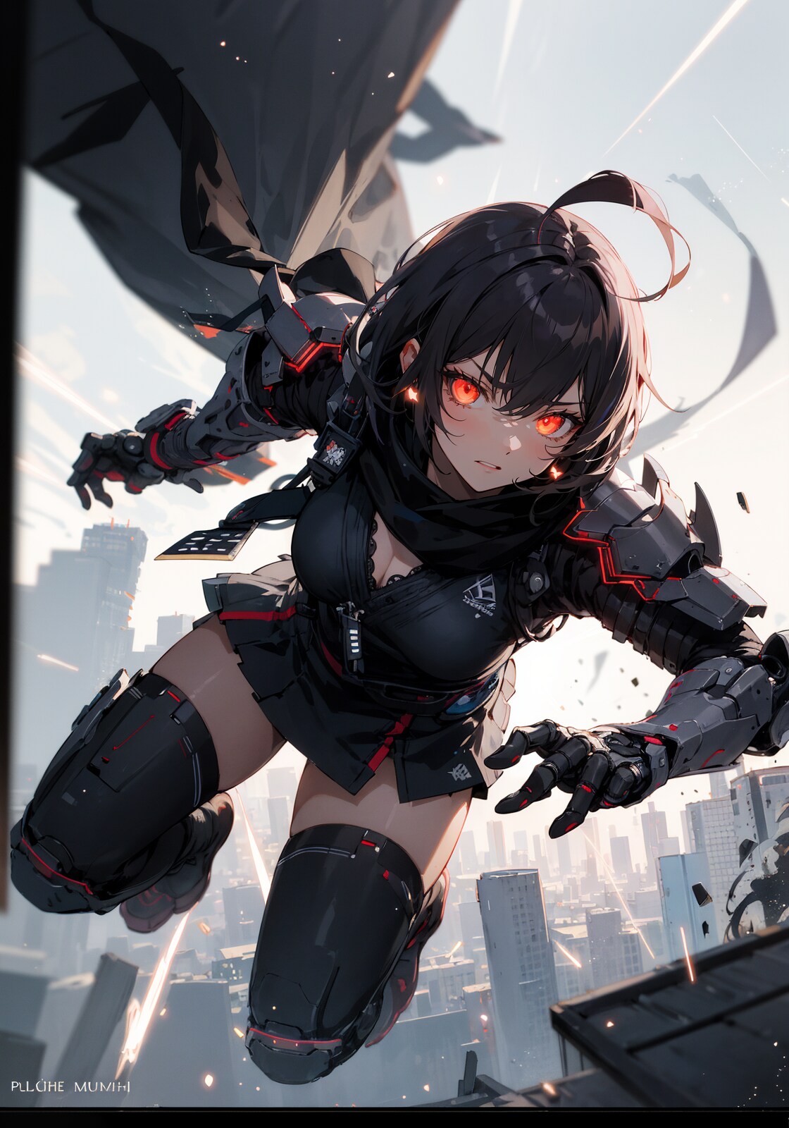 パワードスーツtype忍 | の人気AIイラスト・グラビア