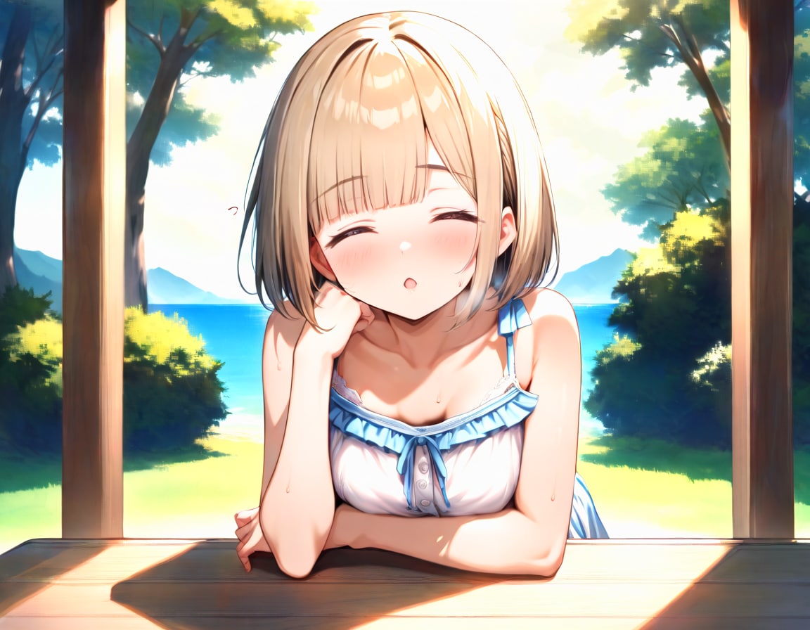水音、葉擦れ、あの娘の声【絵から聞こえる音】