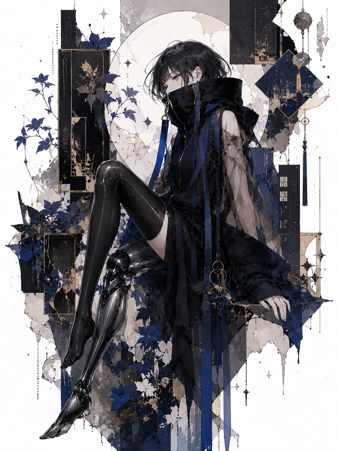 憂鬱 | の人気AIイラスト・グラビア