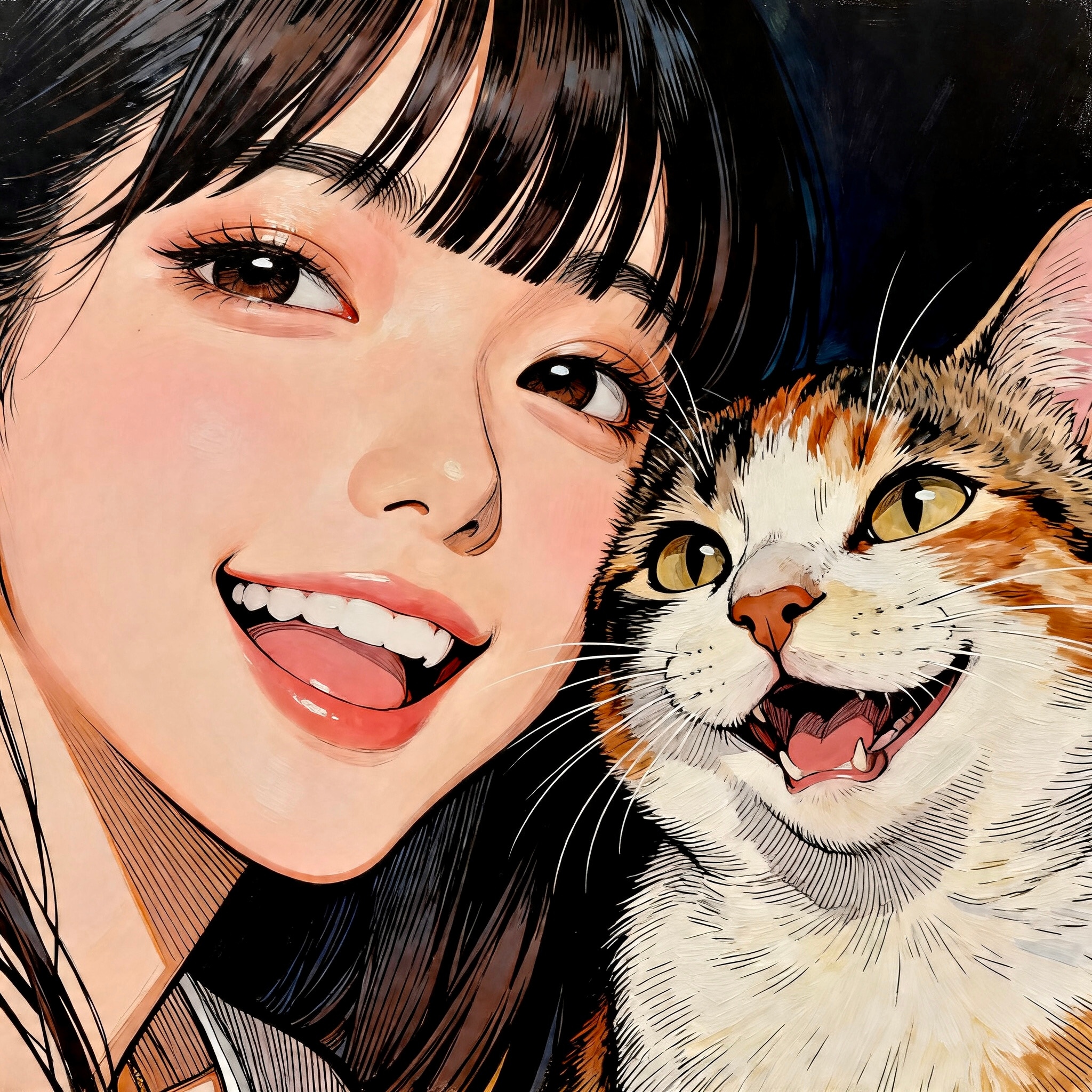仲良し！