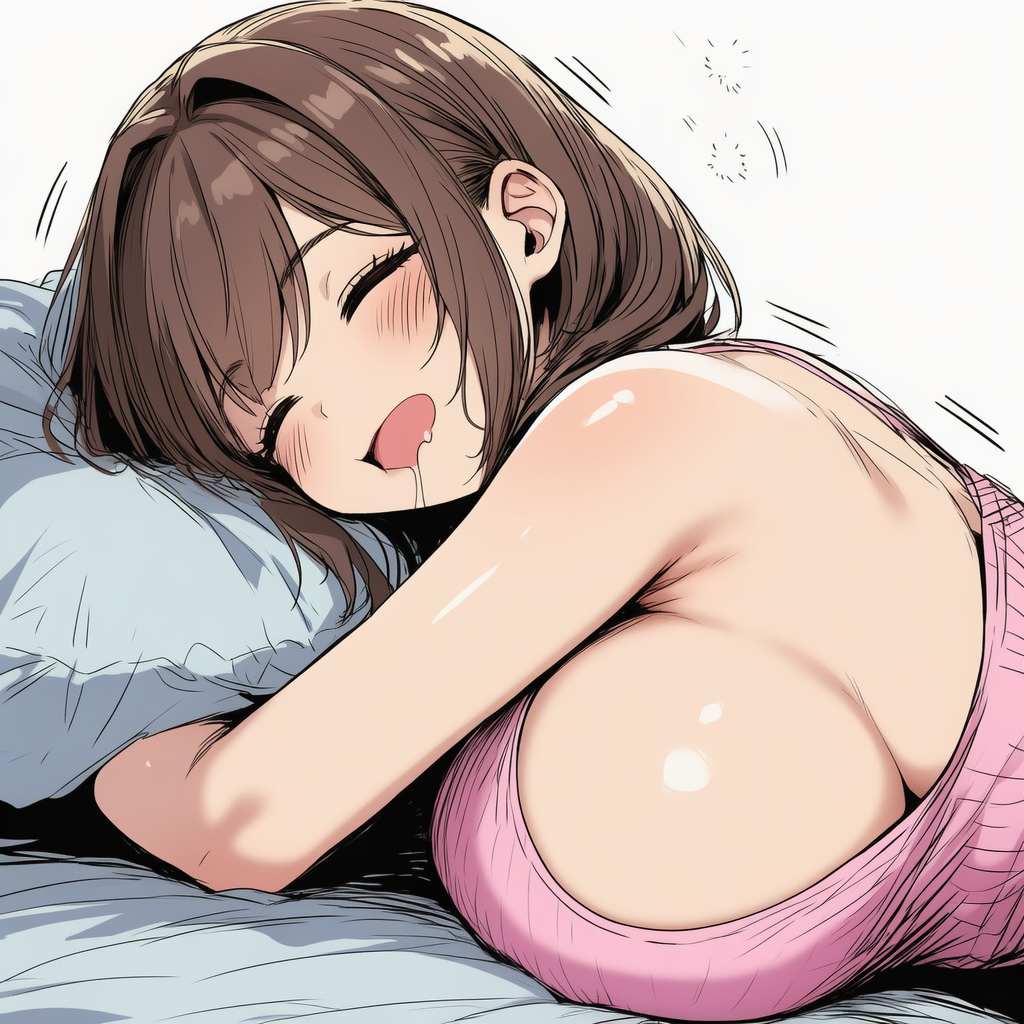 だらしねえ姉さん　昼寝