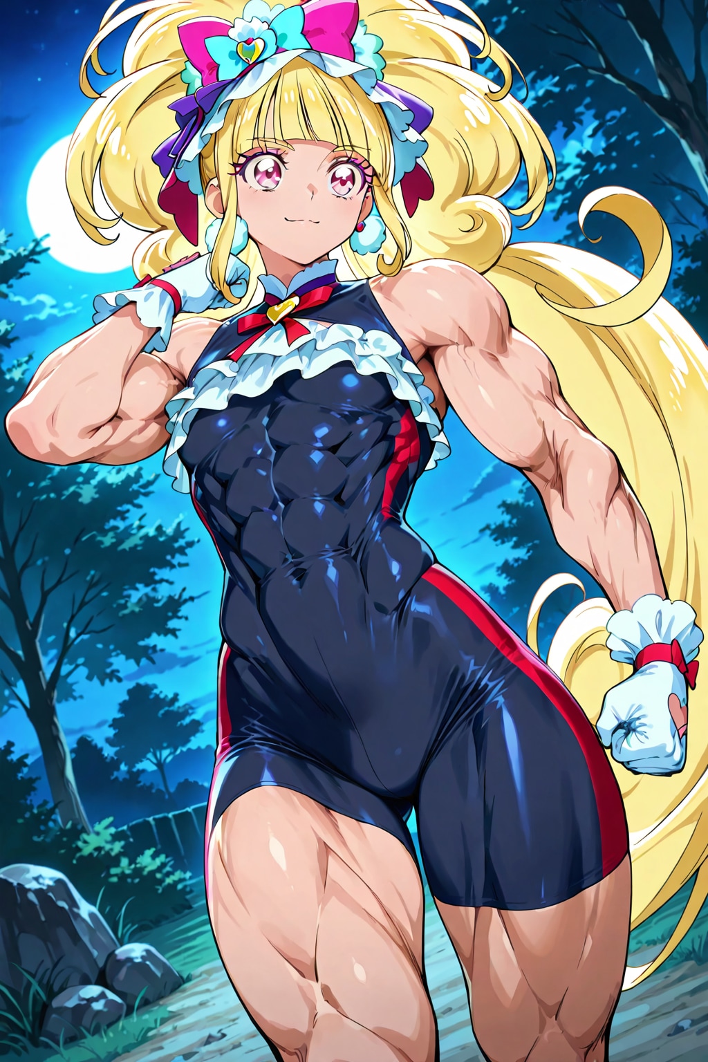 hyper muscular Macherie