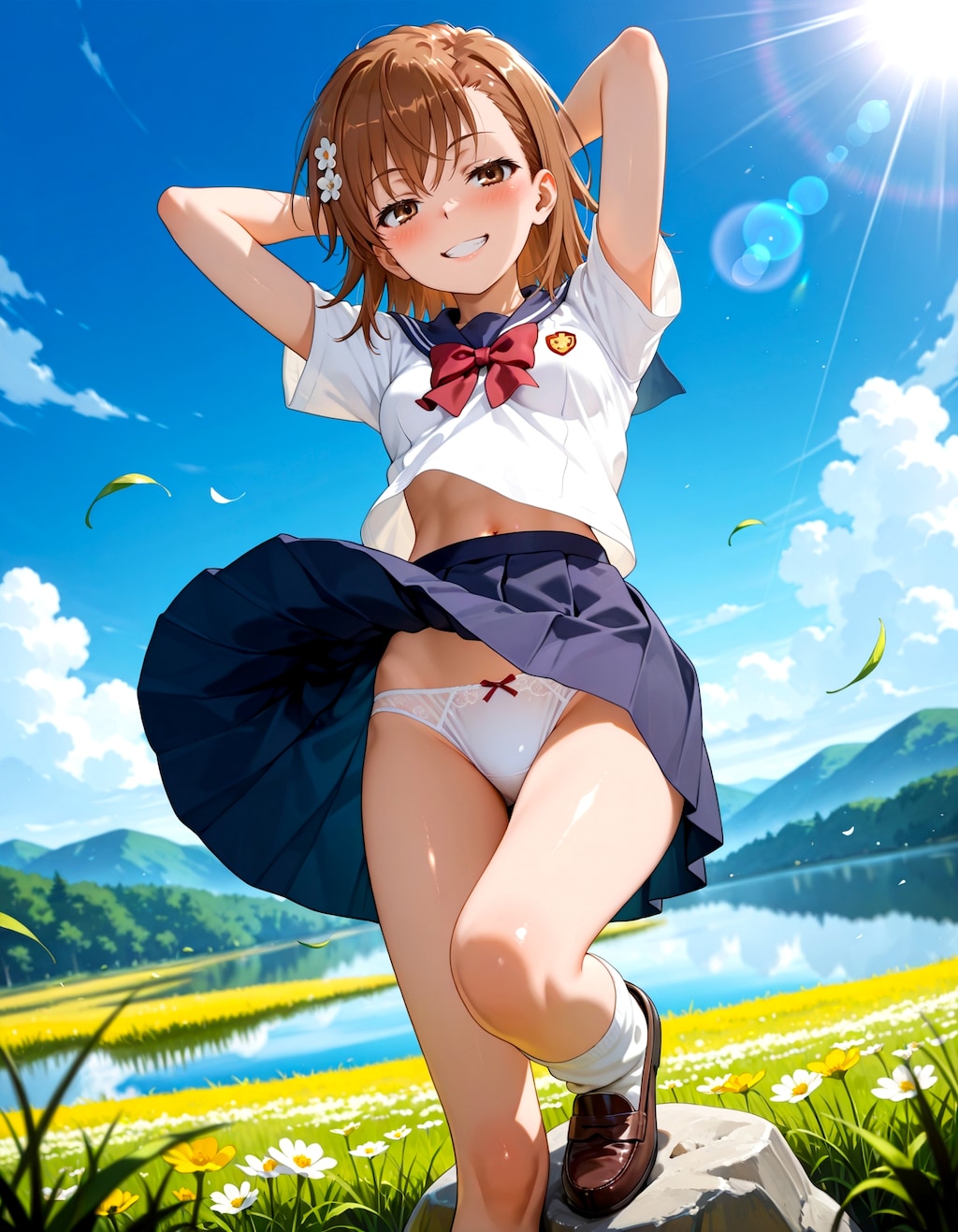 御坂美琴・パンチラ