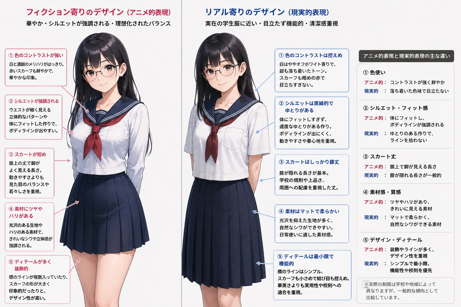 ダサ制服とは：リアルとフィクションの狭間 | の人気AIイラスト・グラビア