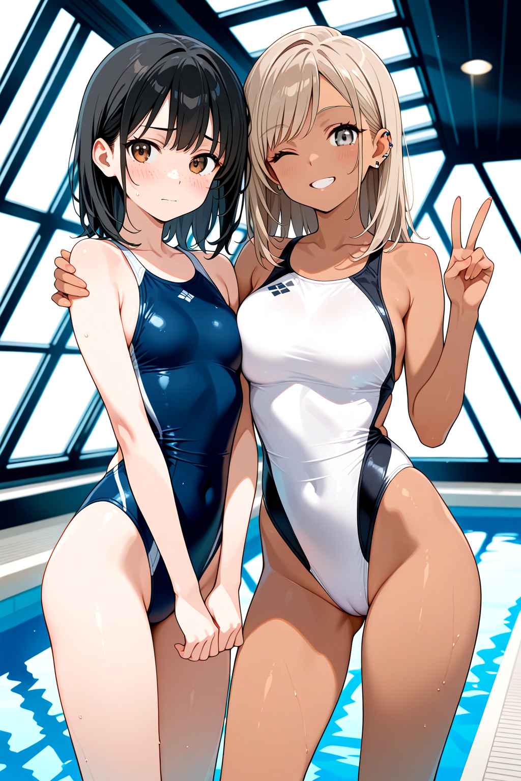 水瀬美湖ちゃんと青山渚ちゃん