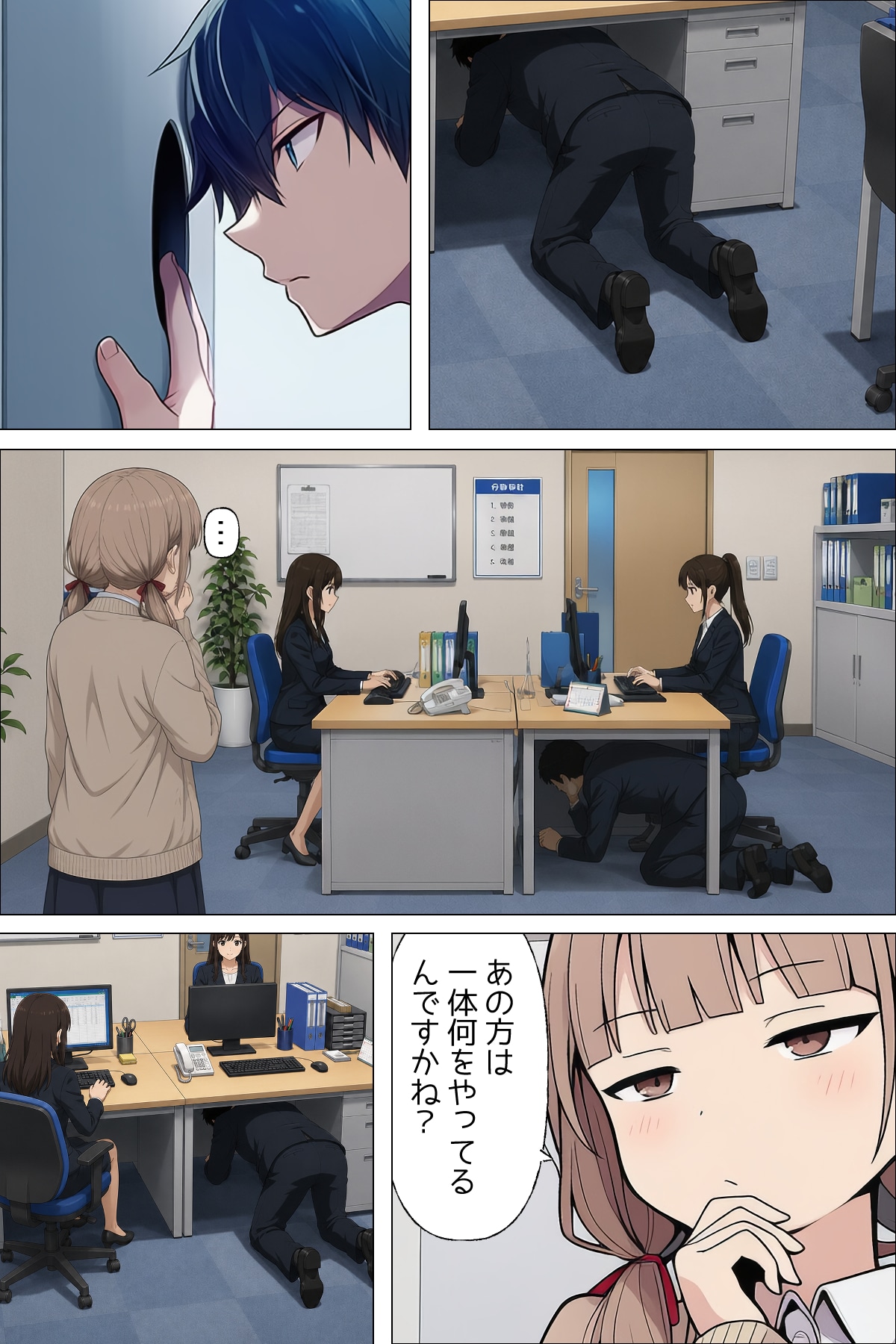 【短編漫画】日替わりさゆりさんの職場
