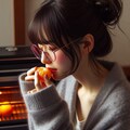 眼鏡女子 楓の大晦日 5枚目