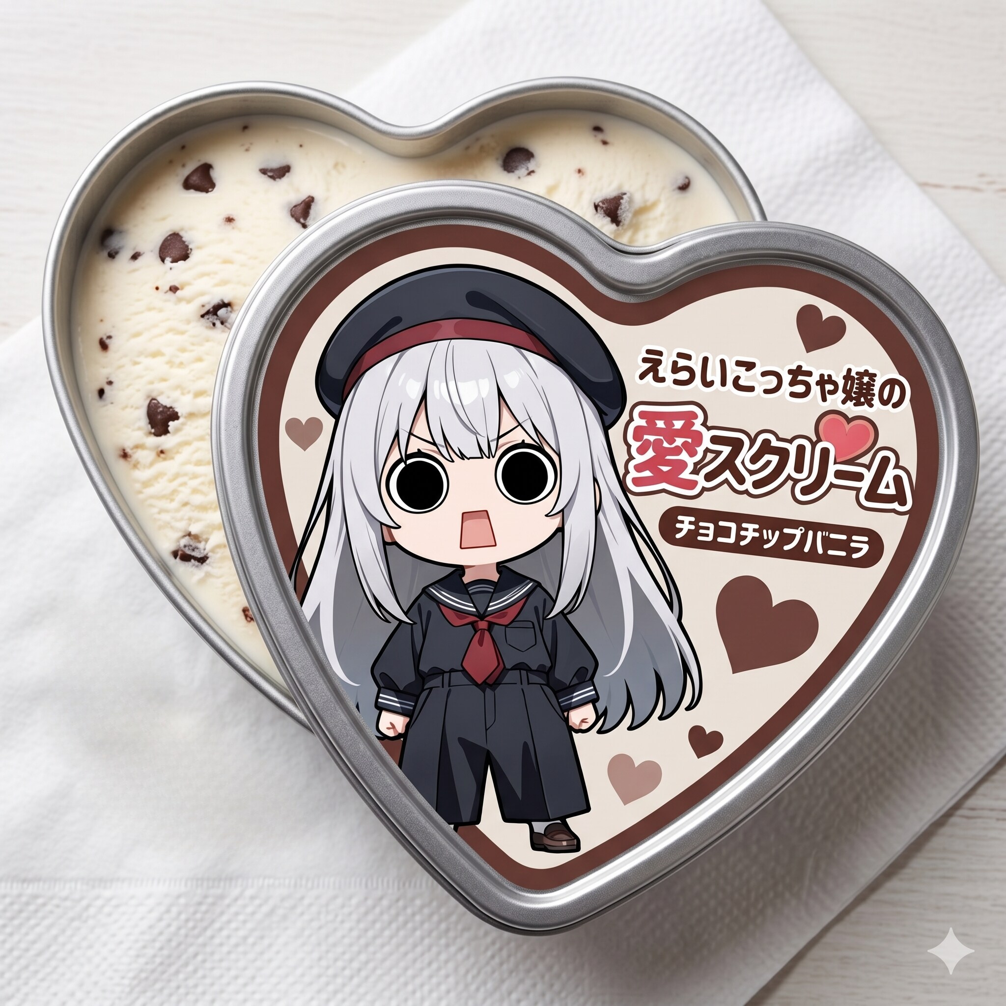 えらいこっちゃ嬢印の愛スクリーム