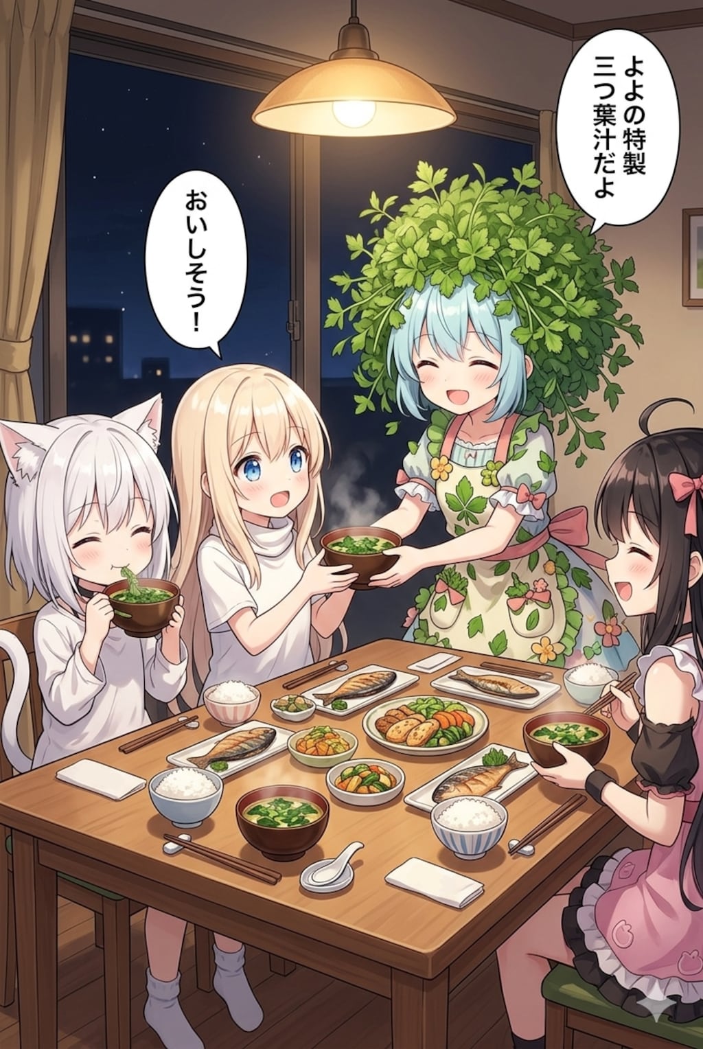 よよ子の特製三つ葉汁☘️