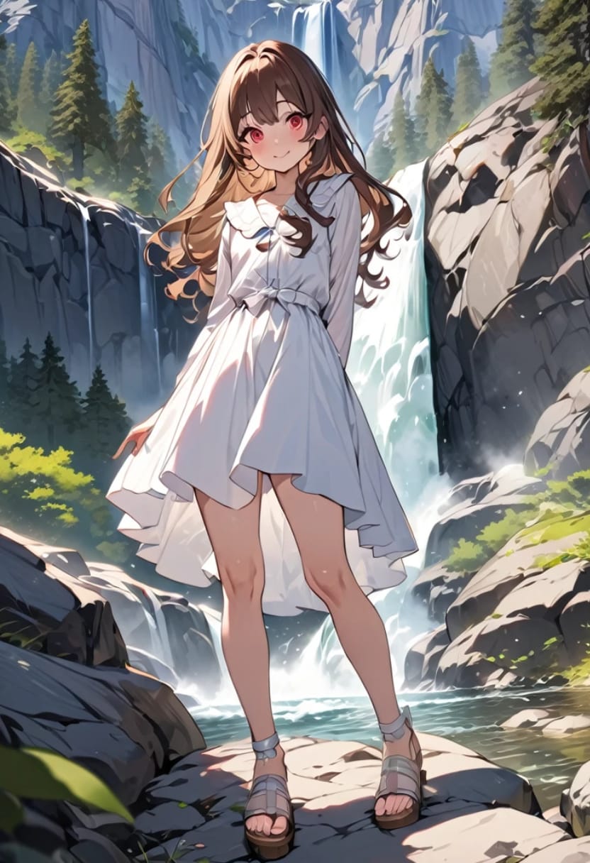 息をのむような景色…一生忘れない思い出になるだろうな Breathtaking scenery...it will be a memory I will never forget. | の人気AIイラスト・グラビア