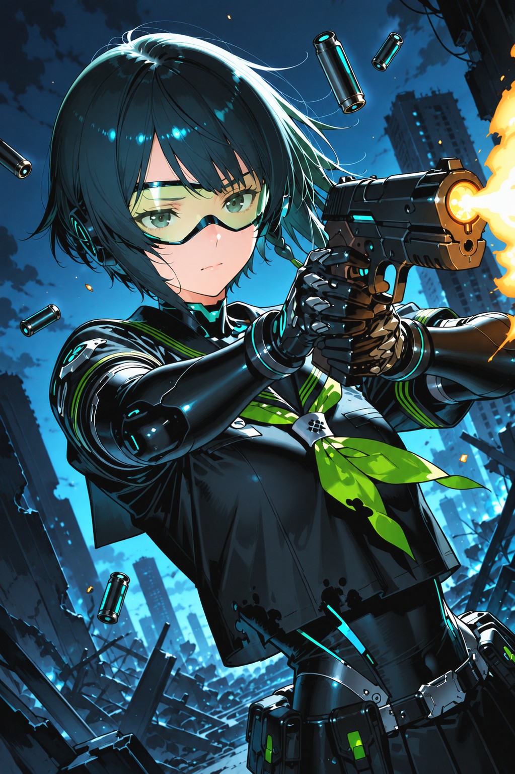 軽兵装型ＪＫ　伍 | の人気AIイラスト・グラビア
