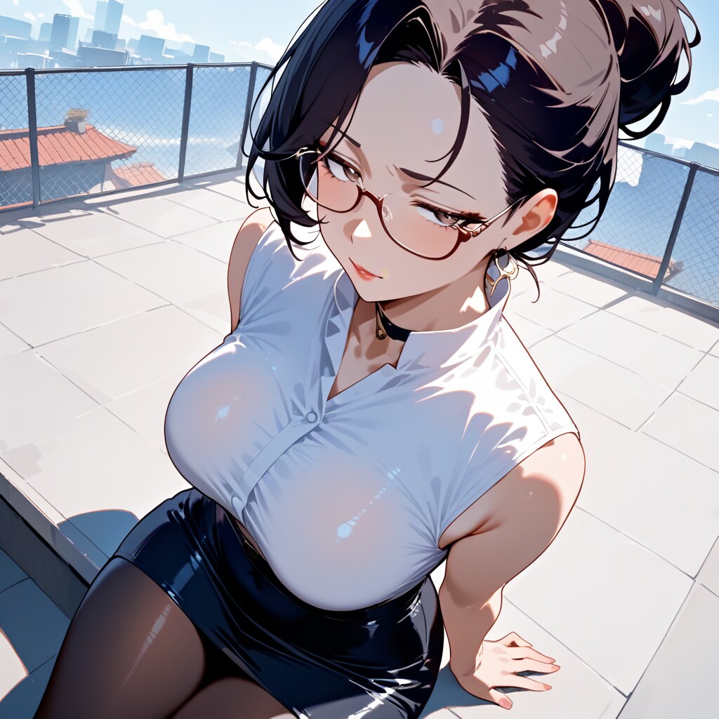 鋭い眼光