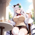 ヒイナちゃんのアフタヌーンティータイム🍀 2枚目