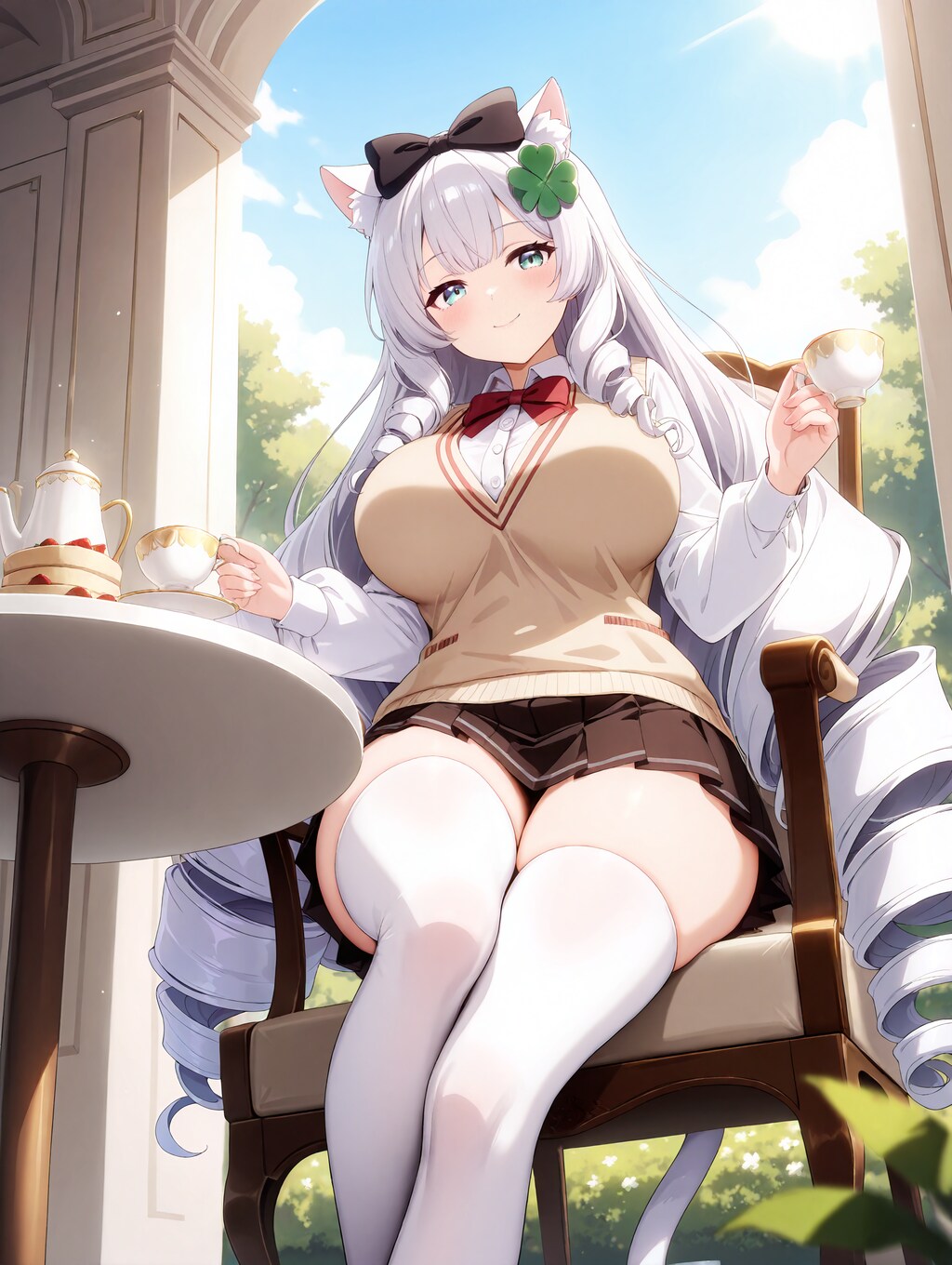 ヒイナちゃんのアフタヌーンティータイム🍀