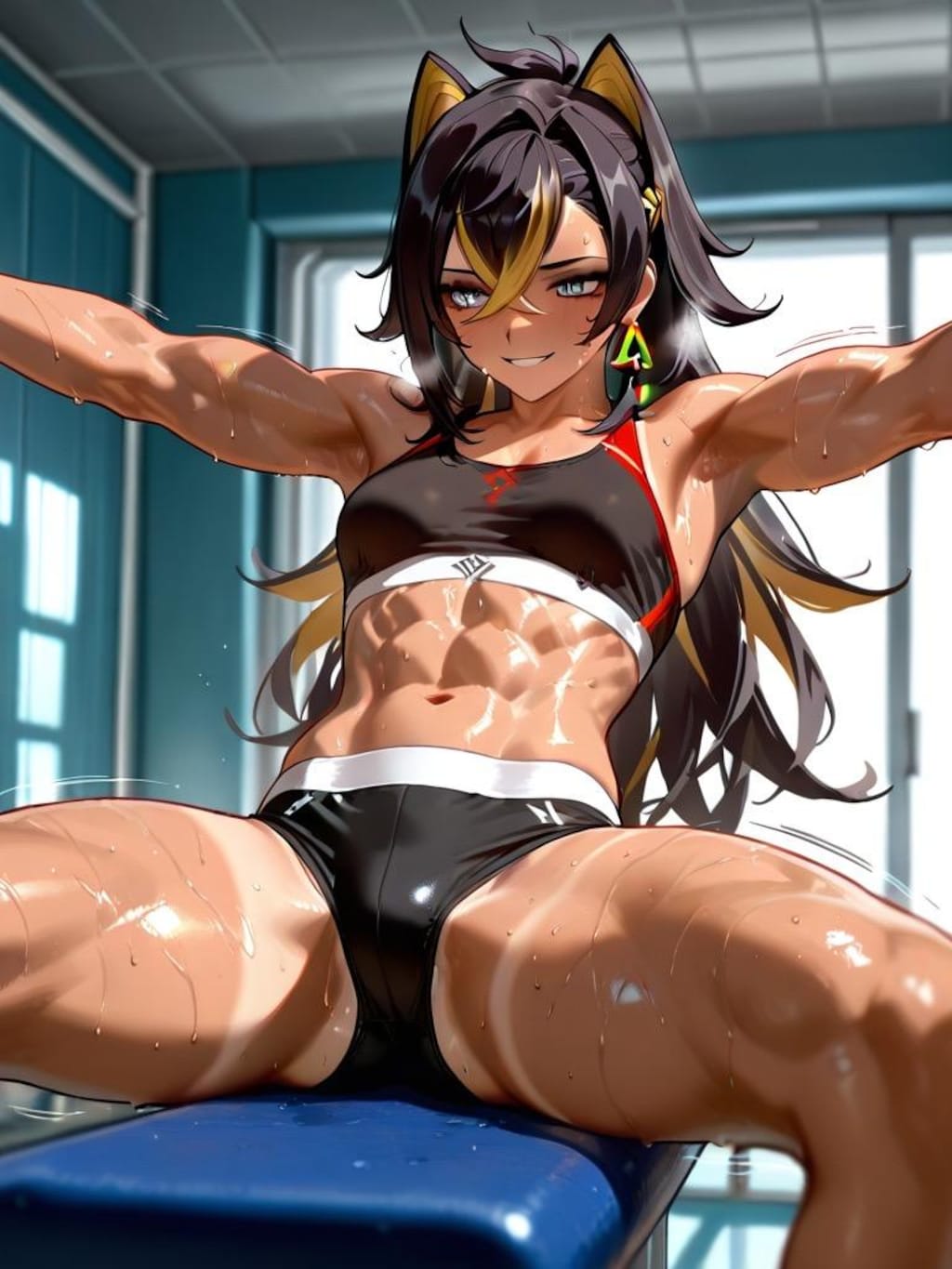 (誰得？)tanline×muscle×ディシア