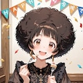 アフワさんも眼鏡三つ編み　～誕生日おめでとうございます～ 4枚目