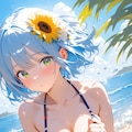水着A子 5枚目