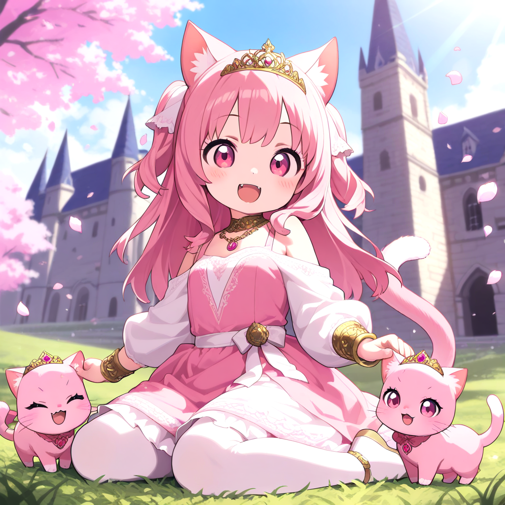 ねこ姫様とお城