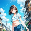 飛行機雲 11枚目