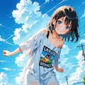 飛行機雲 7枚目