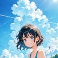飛行機雲 8枚目