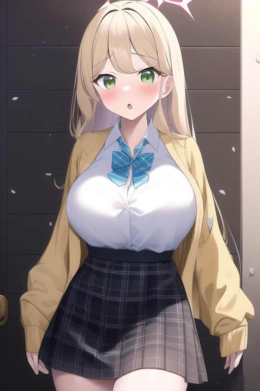 キョトン顔の十六夜ノノミ