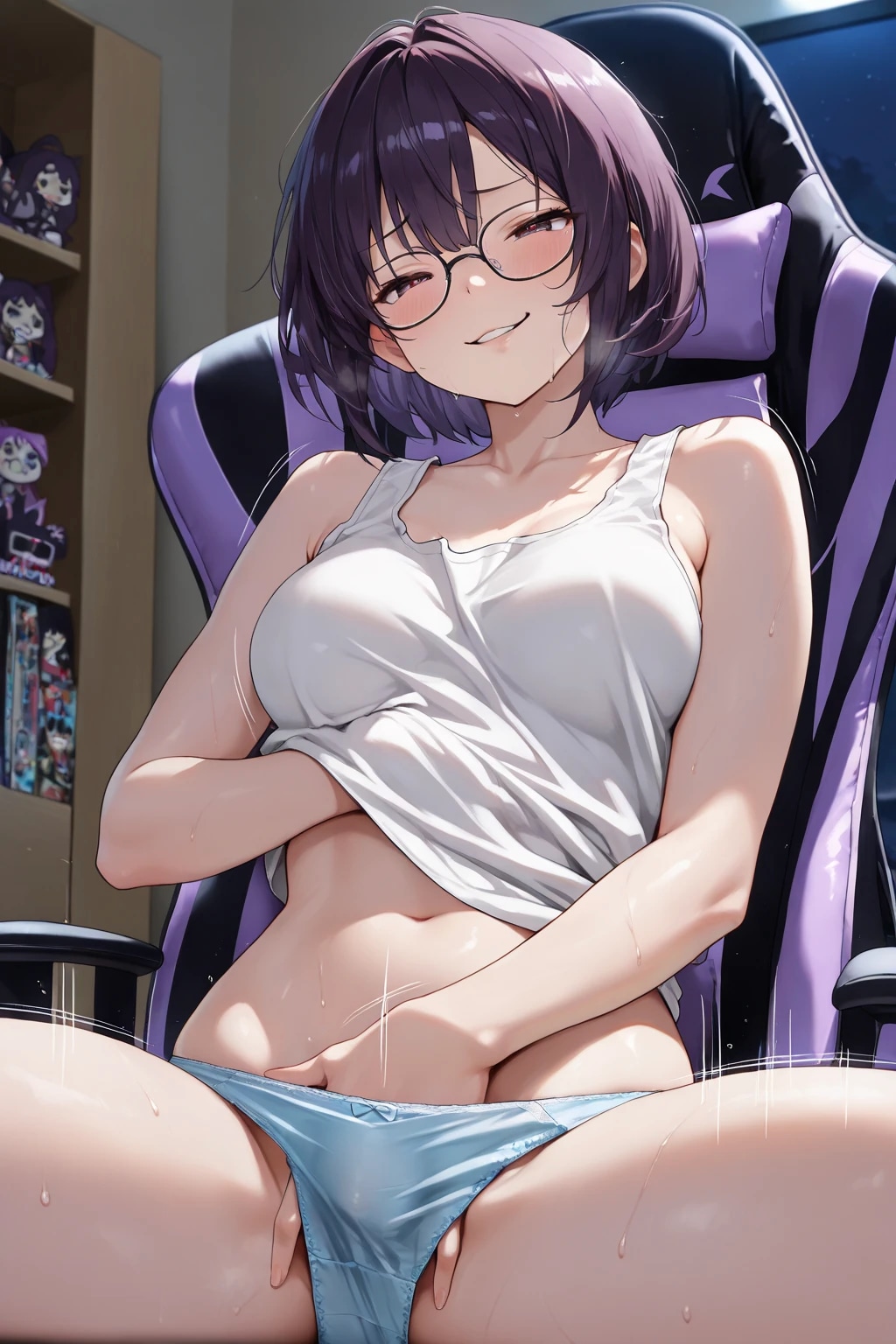 ふぅ‥疲れた　オナってから寝よー