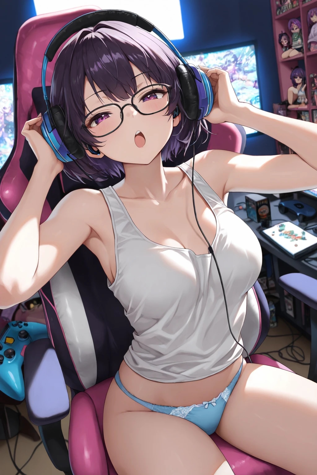 ふぅ‥疲れた　オナってから寝よー