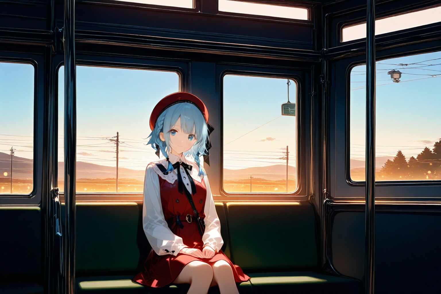 バスに揺られて