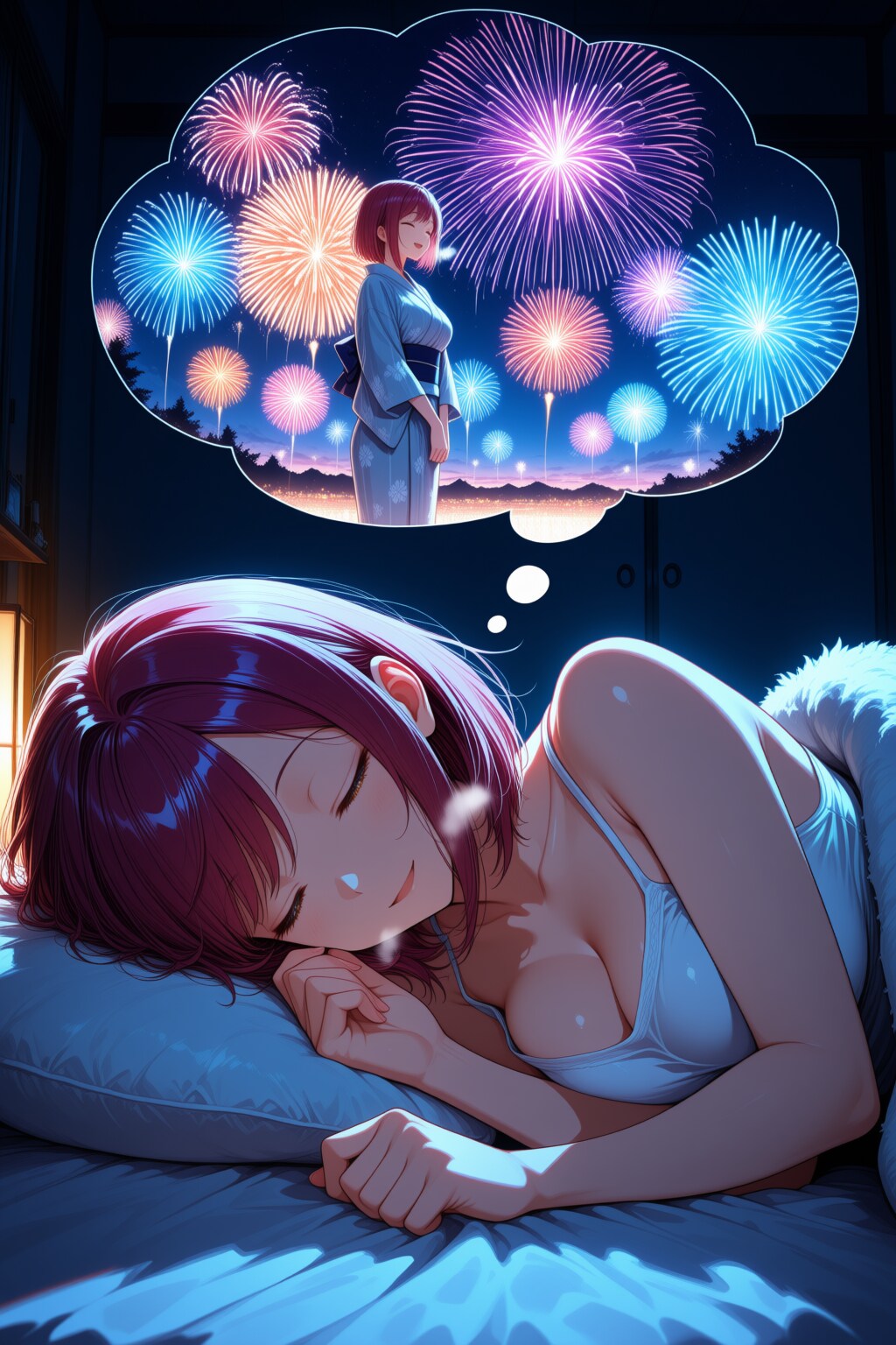 おやすみなさい（挨拶メイドの芽衣ちゃん）