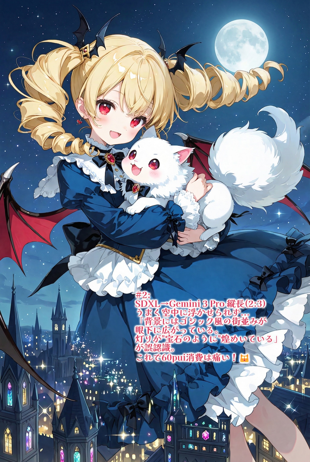 金髪ドリル吸血鬼と夜の飛行 (ラーメンチャレンジもあるよ)