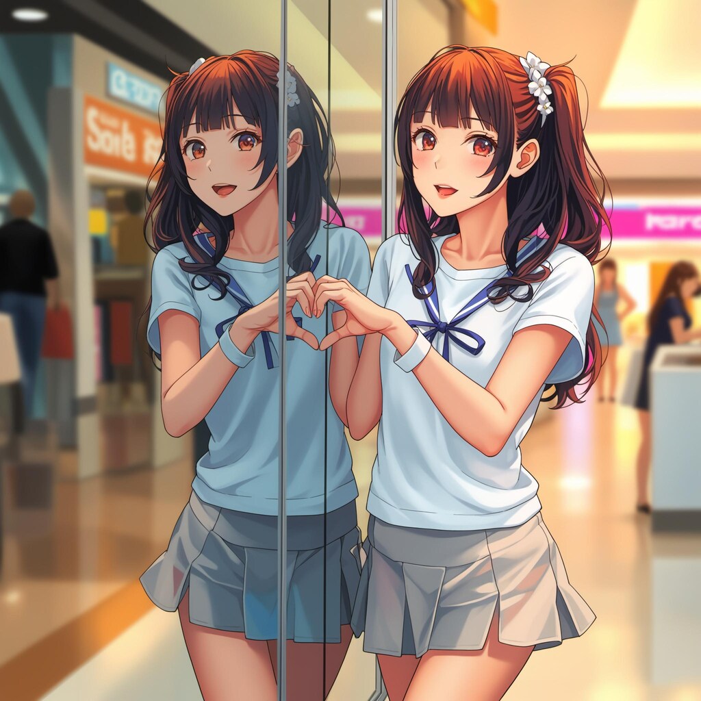 ハートハンズを作りました(*^-^*)💑(*^-^*)