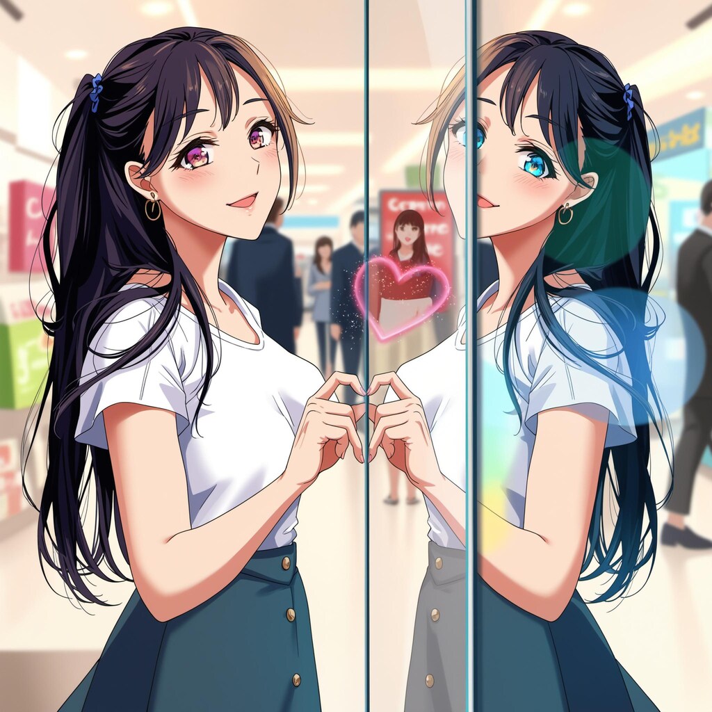 ハートハンズを作りました(*^-^*)💑(*^-^*)