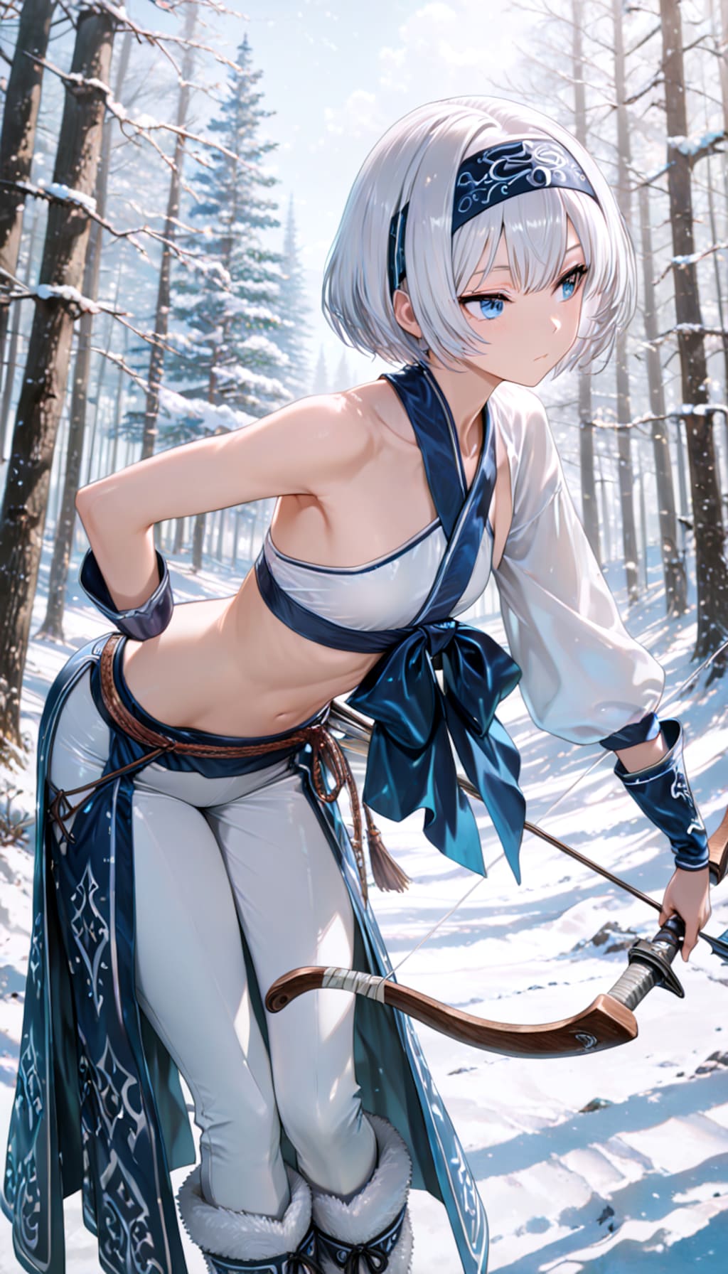 SSR雪原の狩人細身さん