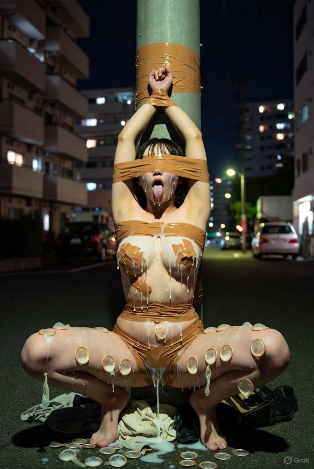 精液を懇願する女の子