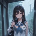 雨宿り 4枚目