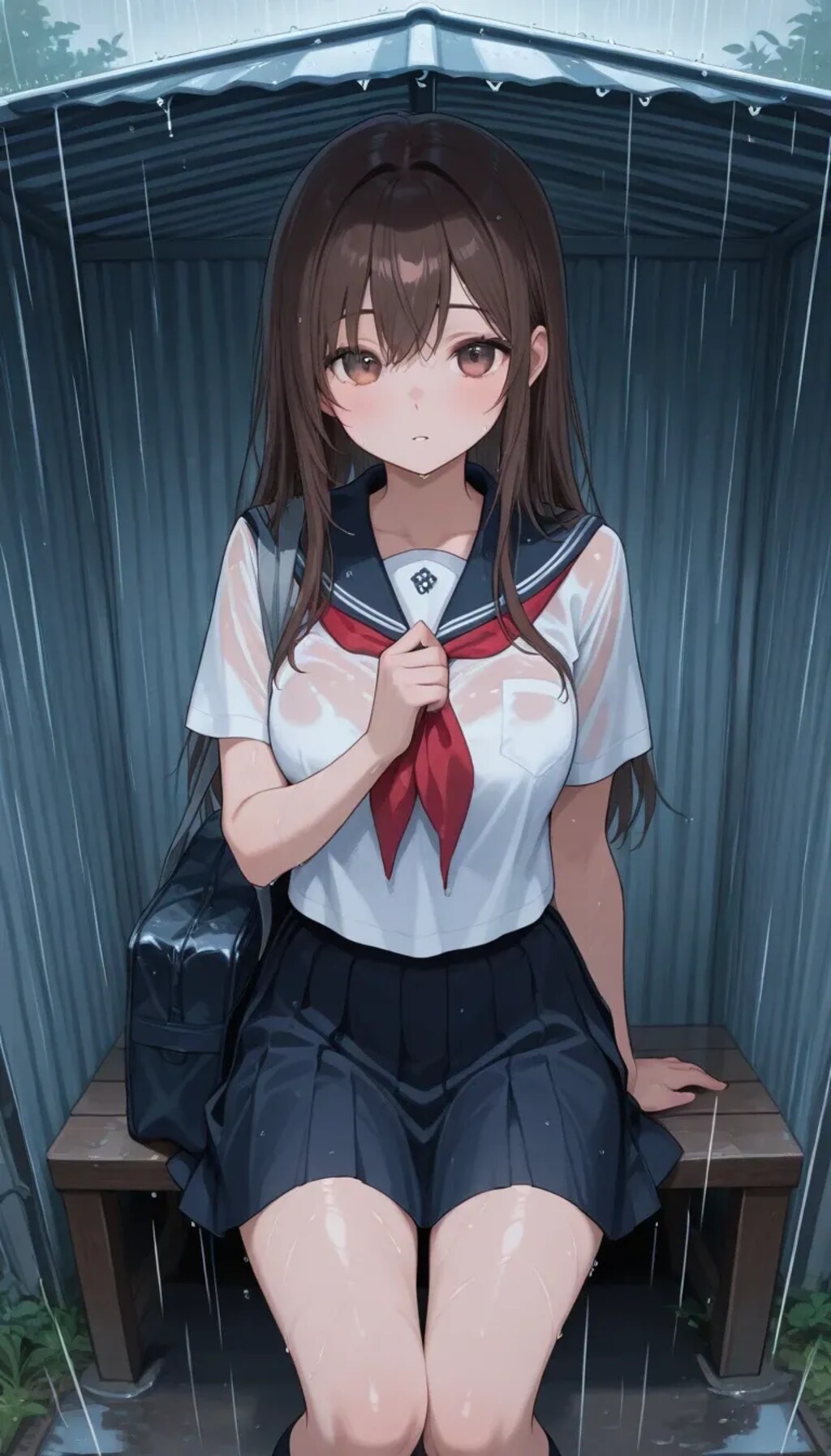 雨宿り