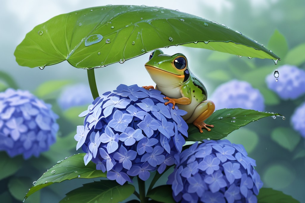 雨宿り