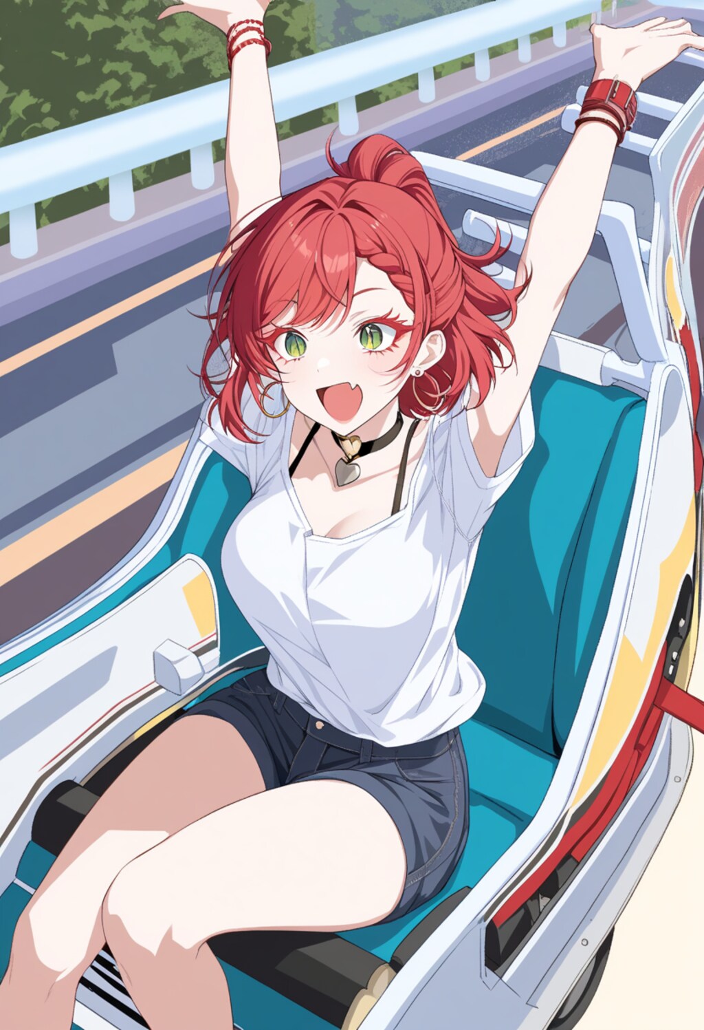 シートベルトなしのジェットコースターDays