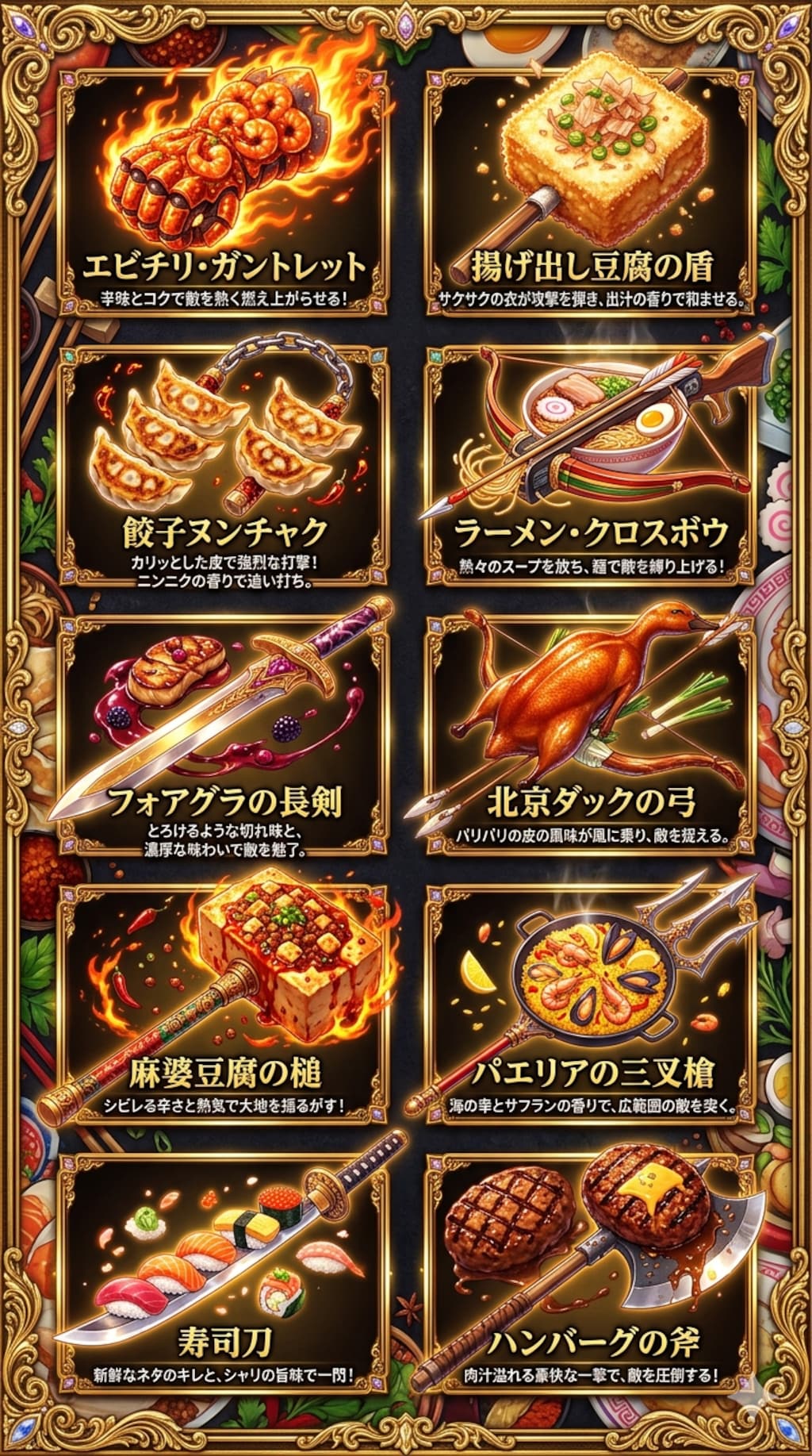 変な武器シリーズ