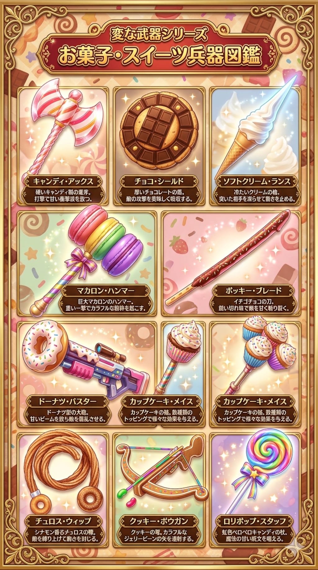 変な武器シリーズ