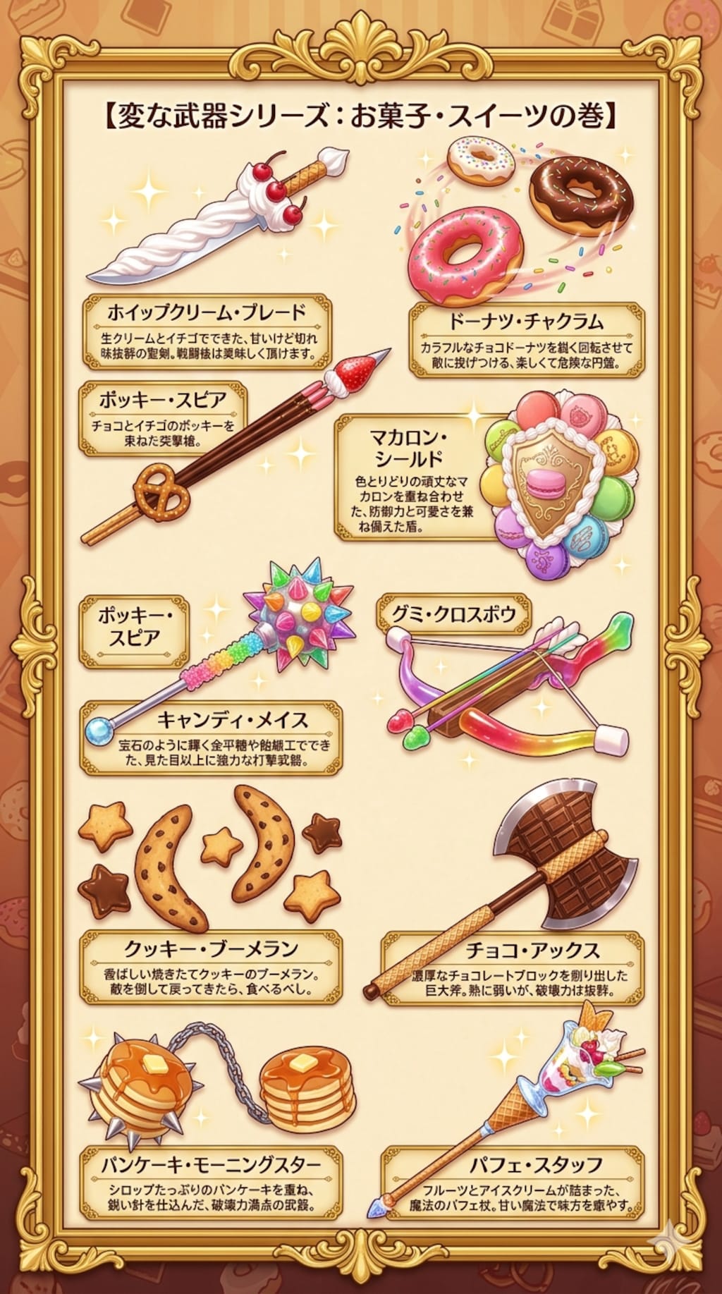 変な武器シリーズ