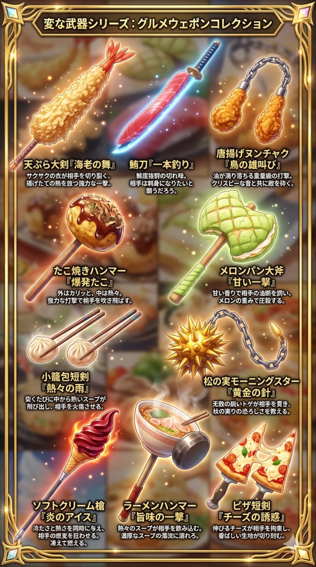 変な武器シリーズ