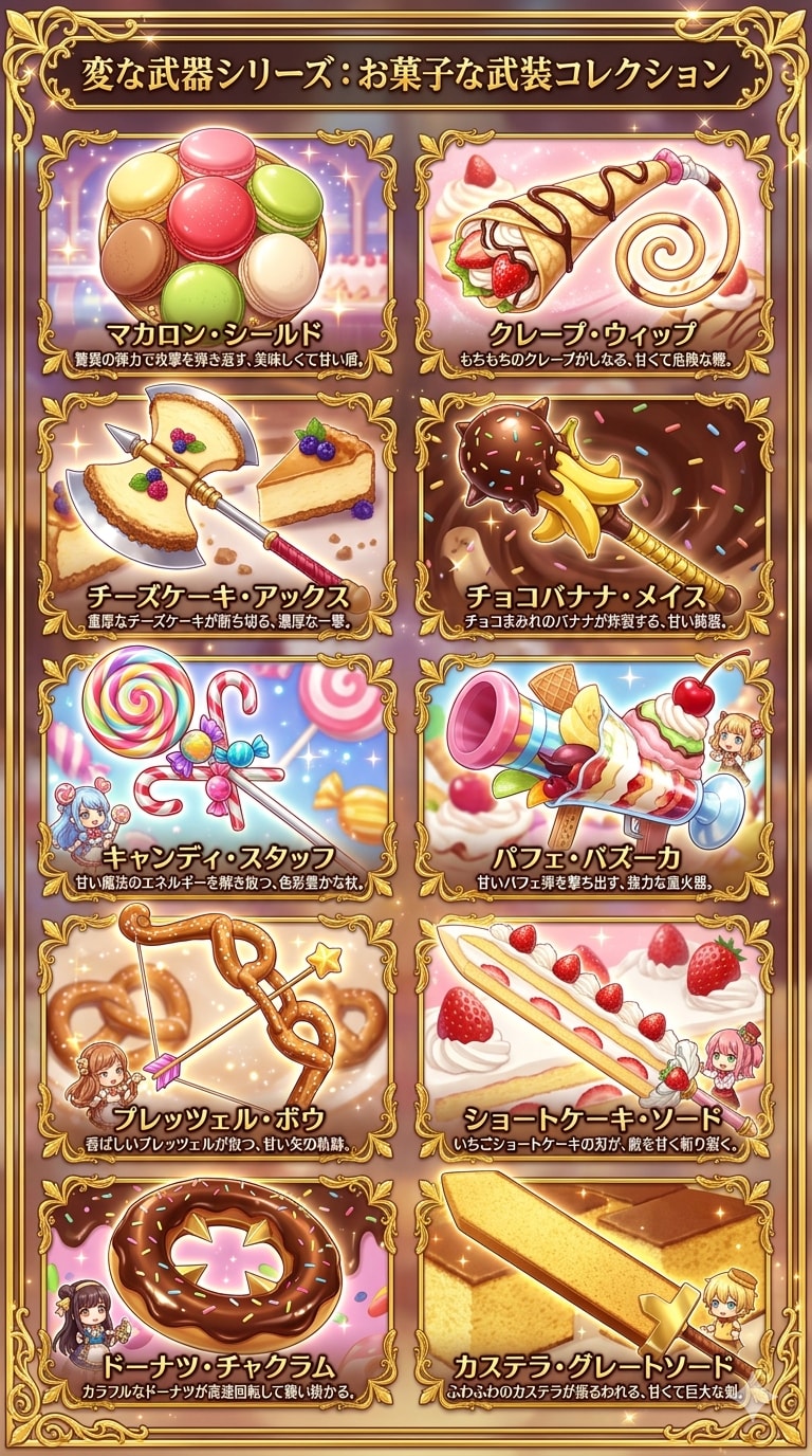 変な武器シリーズ | の人気AIイラスト・グラビア