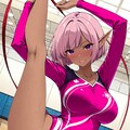 新体操に挑戦 2枚目