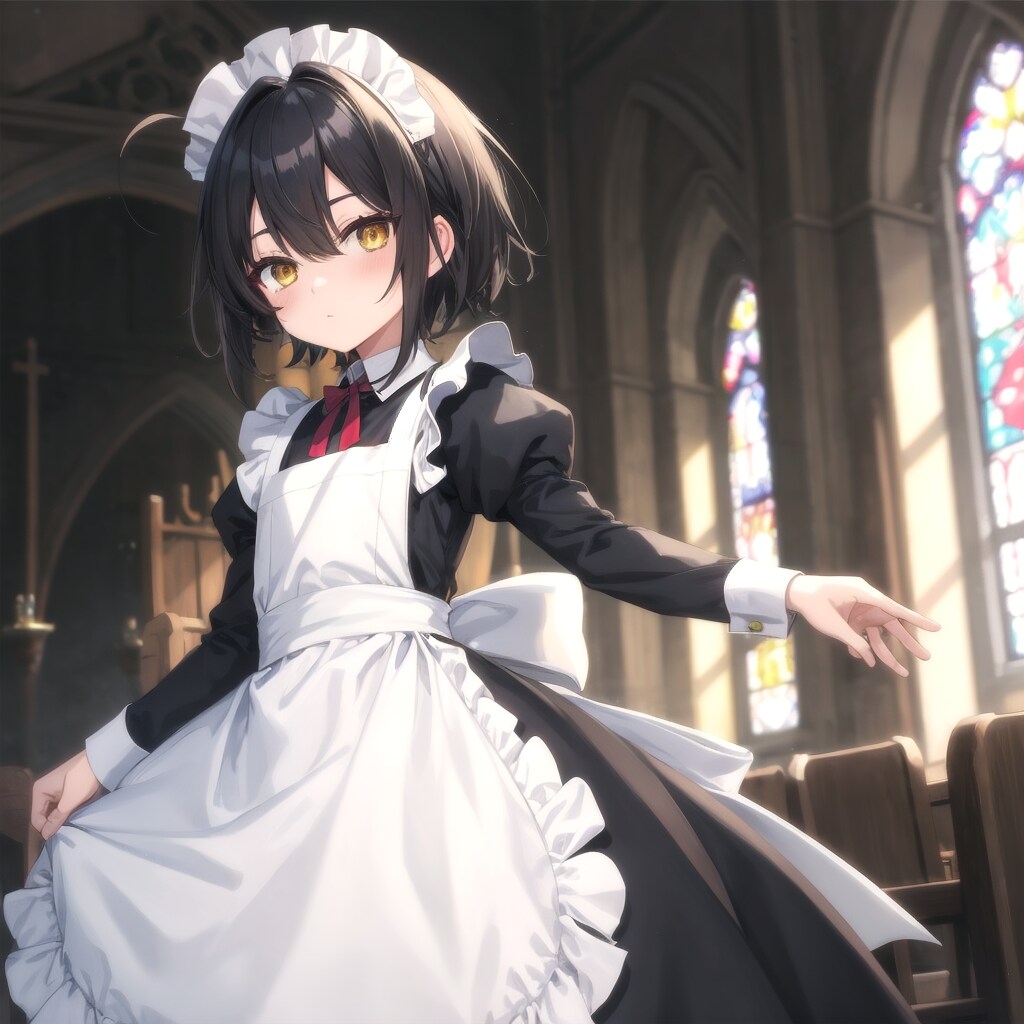 君と（少年メイド） | の人気AIイラスト・グラビア