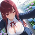 紫陽花とパンツ💓 9枚目