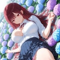 紫陽花とパンツ💓 4枚目