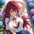 紫陽花とパンツ💓 10枚目