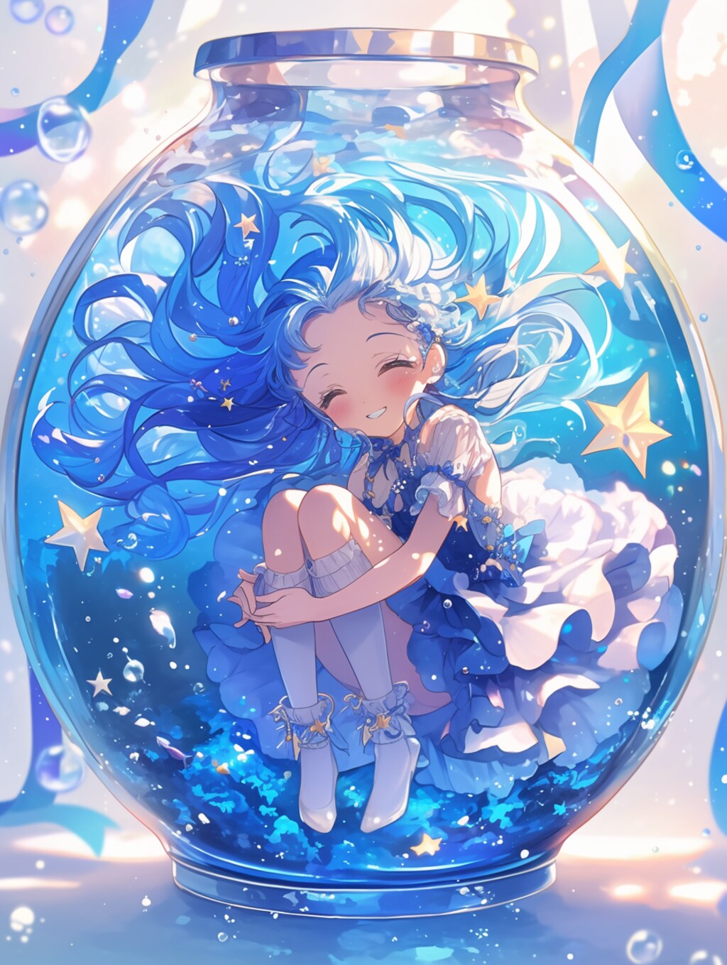 「瓶詰の少女」蒼66